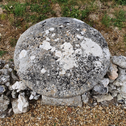 5 - A staddle stone, approx. 56 cm high...
