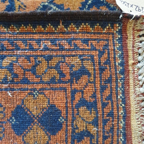 355 - A Persian style carpet, 192 x 130 cm