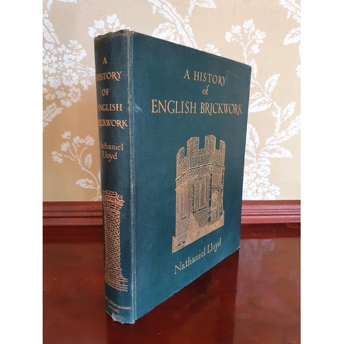 366 - Lloyd (Nathaniel), A History of English Brickwork, 1925, gilt dec cloth