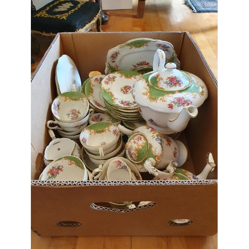 419 - Assorted Paragon tea wares (box)