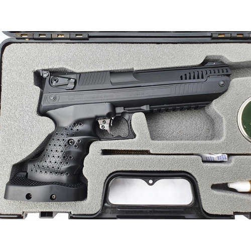 426 - A Webley Alect .22 air pistol, with carrying case