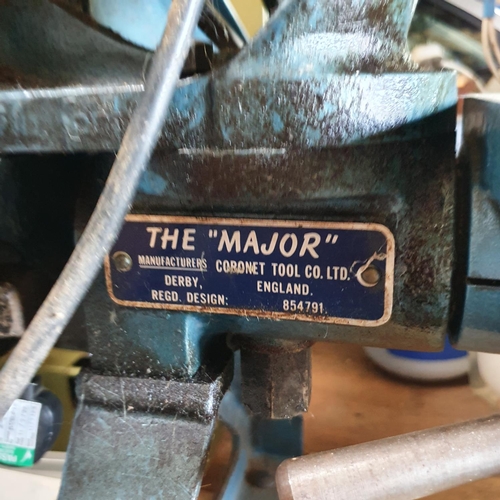 118 - The Major - a woodturning lathe, with a Brook Crompton Parkinson Motors electric motor, the lathe ap... 