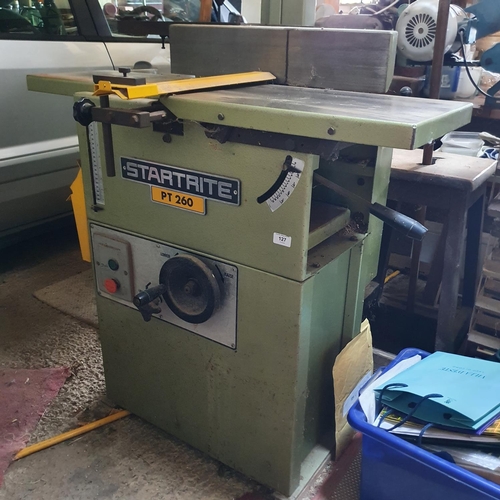 127 - A Startrite PT 260 planer thicknesser