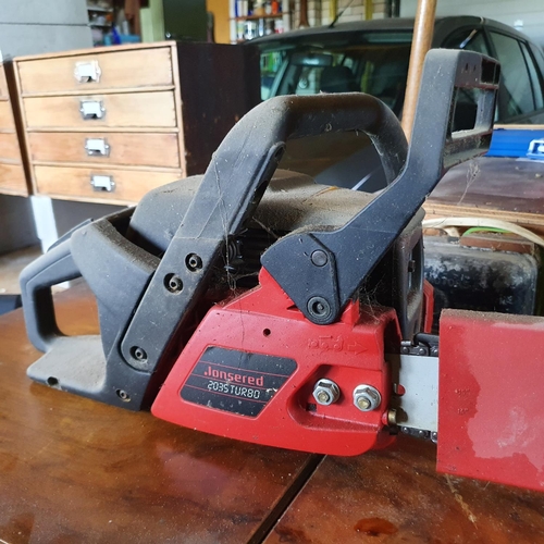 137 - A Jonsered 2035 turbo petrol chainsaw