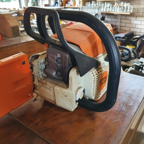 143 - A Stihl NS 390 petrol chainsaw