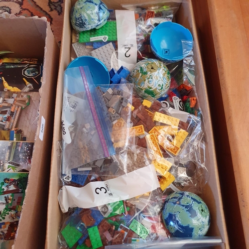 506 - A large group of assorted Lego, some boxed including Harry Potter, and Bonsai Tree, with assorted pa... 