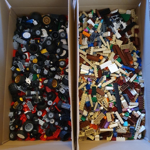 507 - A large quantity of assorted Lego coloured bricks