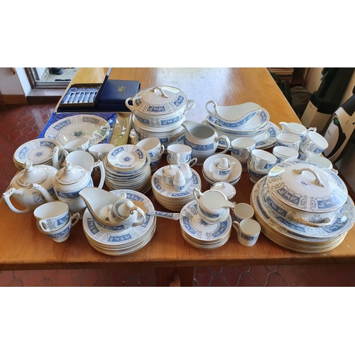 547 - An extensive Coalport Revelry dinner, tea and coffee service