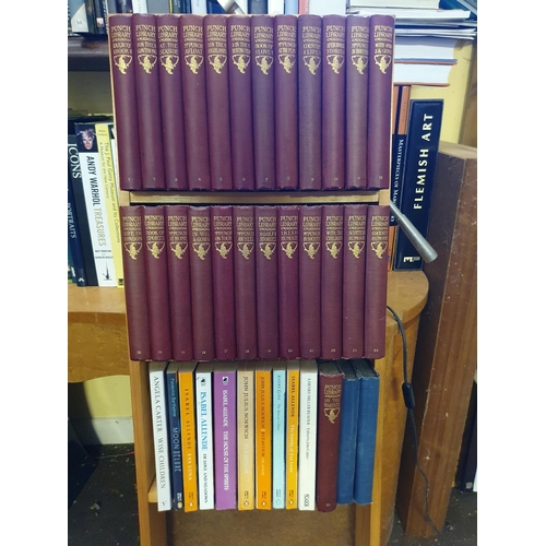 667 - Assorted volumes including Punch Library, art and others