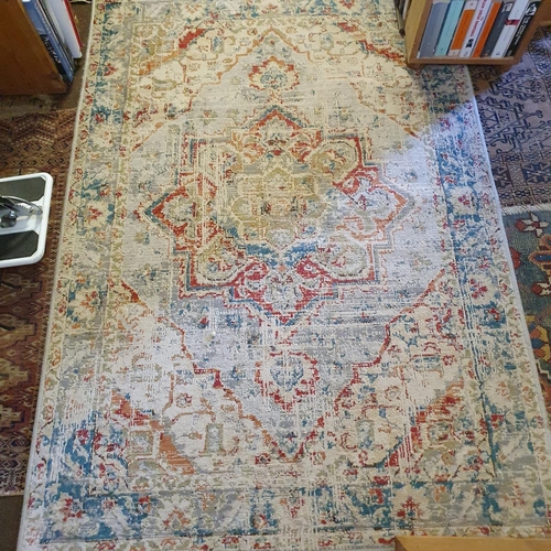 669 - A Baluchi rug, 104 x 94 cm, and all the other carpets and rugs on the floor (qty)