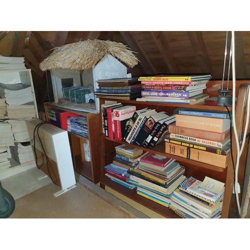 678 - The Second/Inner Attic.
The contents including assorted furniture, books, ceramics, glass and sundri... 