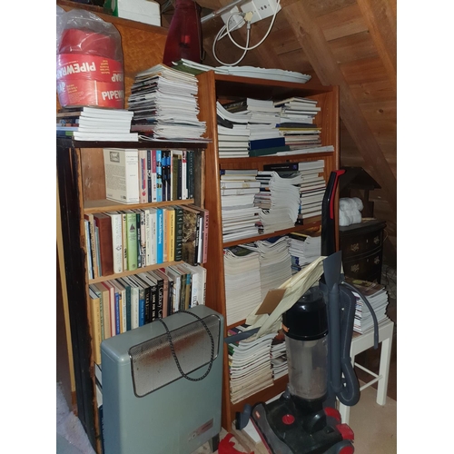 678 - The Second/Inner Attic.
The contents including assorted furniture, books, ceramics, glass and sundri... 