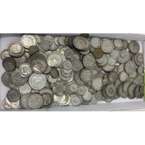 88 - Assorted florins and other coins, including pre-1947 (qty)