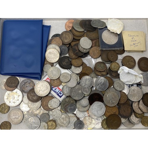 90 - Assorted GB coins, mostly post 1947 (qty)