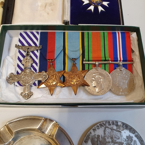 29 - The group of medals, awarded to Sir Albert Thomas 'Archie' Lamb KBE CMG DFC, with a 1939-1945 Star, ... 