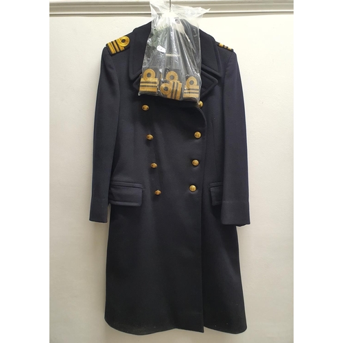 61 - A Royal Naval officers jacket and assorted naval uniforms (qty)