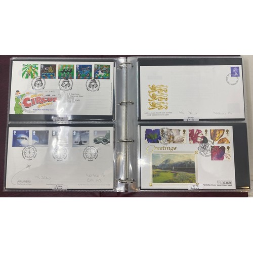 200 - Assorted Royal Mail first day covers, in four albums (4)