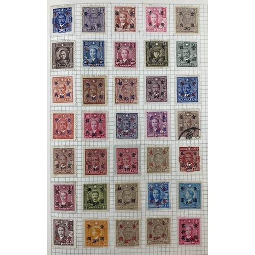 231 - China - Unused and used accumulation in album, album leaves and stock cards with some sets and bette... 