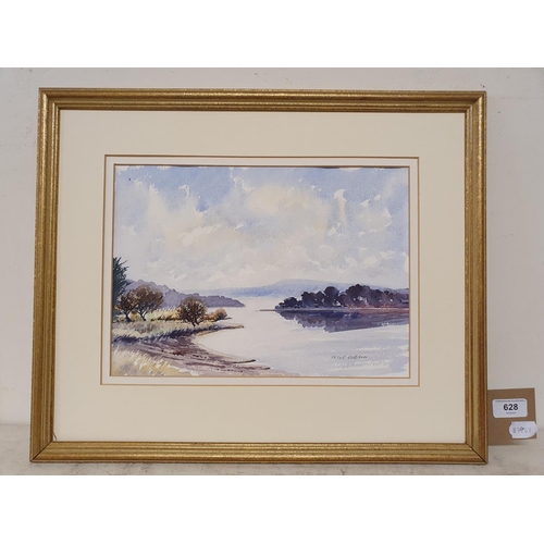 628 - Peter Robson, landscape, watercolour, signed, 24 x 35 cm  Provenance:  Sold on behalf of Sturminster... 