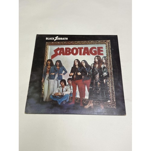 52 - Assorted vinyl LPs, to include Black Sabbath, Deep Purple, The Stranglers and AC/DC (box)