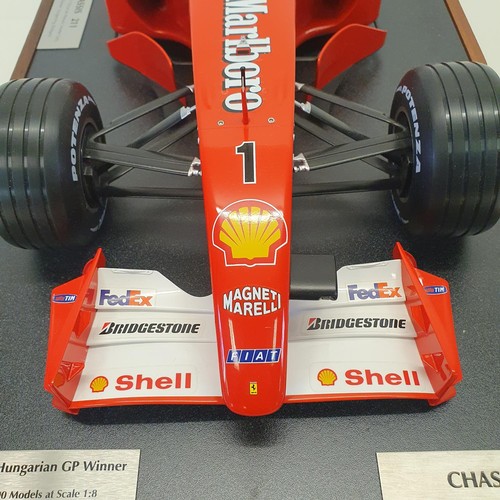 87 - An Amalgam 1:8 scale model of Michael Schumacher's F2001 Ferrari, Chassis 211, Monaco GP Winner, lim... 