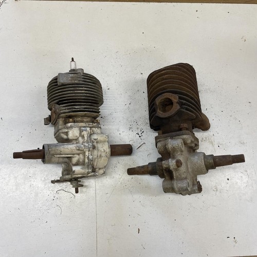 203 - A small Villiers engine, and another similar (2) Provenance: Removed from a private garage/workshop ... 