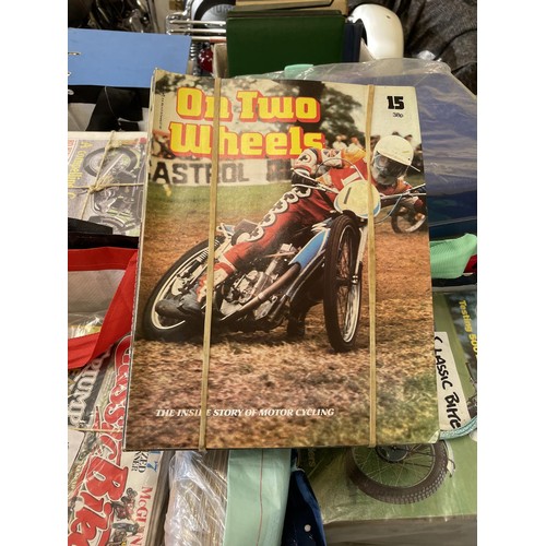 145 - A large group of motorcycle magazines, including Classic Bike, Fast Classic, Classic Bike Guide, Mot... 