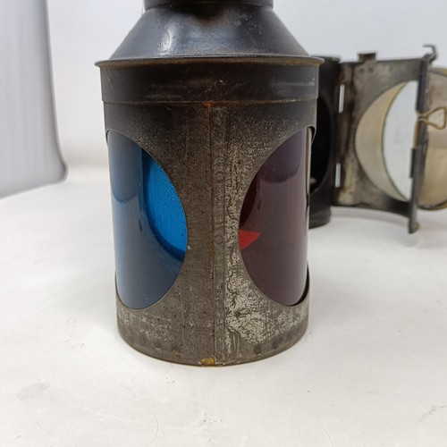 130 - A SR (Southern Railways) lamp, 30 cm high