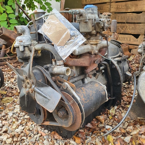 222 - Two Reliant engines (2) 
Provenance: Removed from a private garage/workshop in Oxfordshire