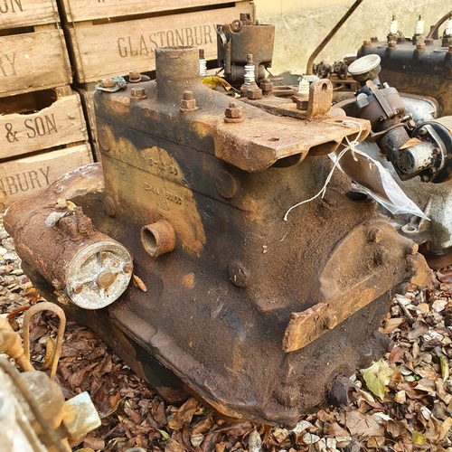 223 - An engine, probably Austin 7  
Provenance: Removed from a private garage/workshop in Oxfordshire