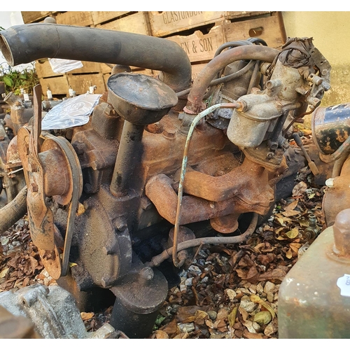 242 - An engine and gearbox, probably Austin 7  
Provenance: Removed from a private garage/workshop in Oxf... 