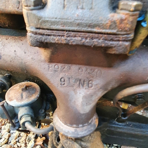 252 - An Austin 7 engine and gearbox  
Provenance: Removed from a private garage/workshop in Oxfordshire