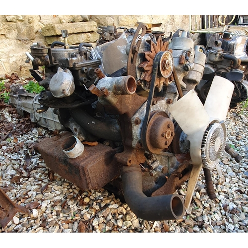 253 - A Wankle engine and gearbox  
Provenance: Removed from a private garage/workshop in Oxfordshire