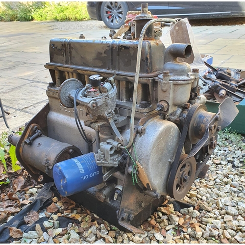 255 - A Reliant engine  
Provenance: Removed from a private garage/workshop in Oxfordshire