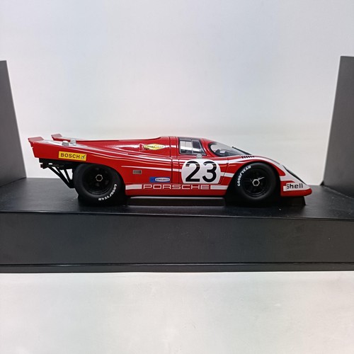 92 - An Autoart Porsche 917K 1:18 scale model, boxed