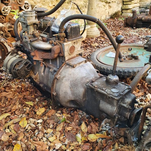 249 - A Reliant engine and gearbox  
Provenance: Removed from a private garage/workshop in Oxfordshire