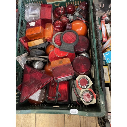 229 - Assorted car parts and spares, including new old stock and other items (4 boxes)