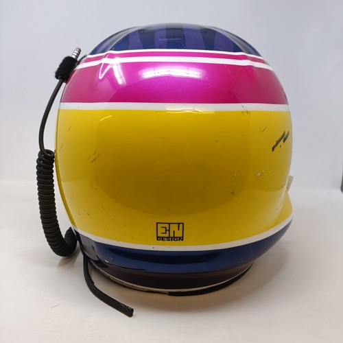 105 - An FM Racing Helmet, for the Le Mans Endurance series 2004