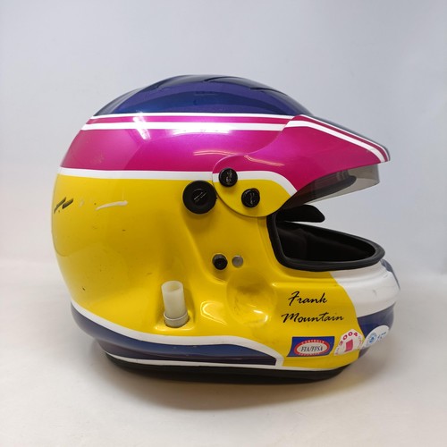 105 - An FM Racing Helmet, for the Le Mans Endurance series 2004