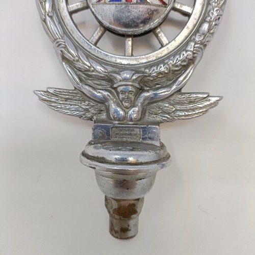 119 - A Royal Automobile Club Associate car badge, and another (2)