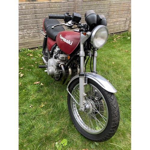 1977 Kawasaki Z650 Frame number KZ 650B00035 Engine number