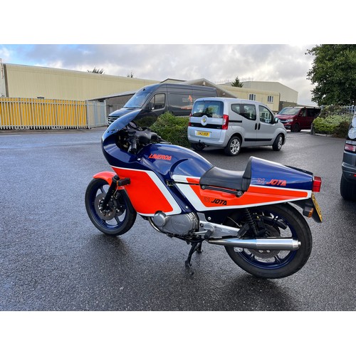 46 - 1985 Laverda RGA Jota 1000 Sprint 
Registration number B974 RJT
Frame number 2574
Engine number 2574...
