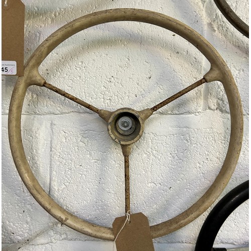 45 - Five various steering wheels (5)
Being sold without reserve...