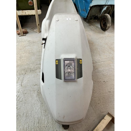 59 - A Sinclair C5 electrically assisted pedal cycle, circa 1985
Being sold without reserve