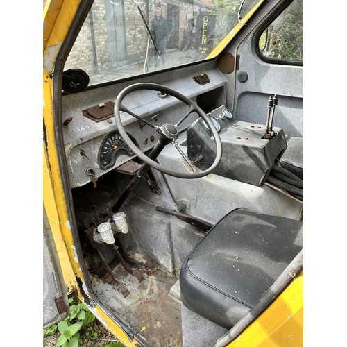 102 - 1973 Reliant TW9 Melford roadsweeper
Being sold without reserve
Registration number MGO 489L
Yellow
...