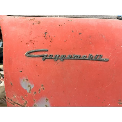 104 - 1959 Glas Goggomobil Mayfair
Being sold without reserve
Registration number 5498 EV
Red
Dismantled f... 