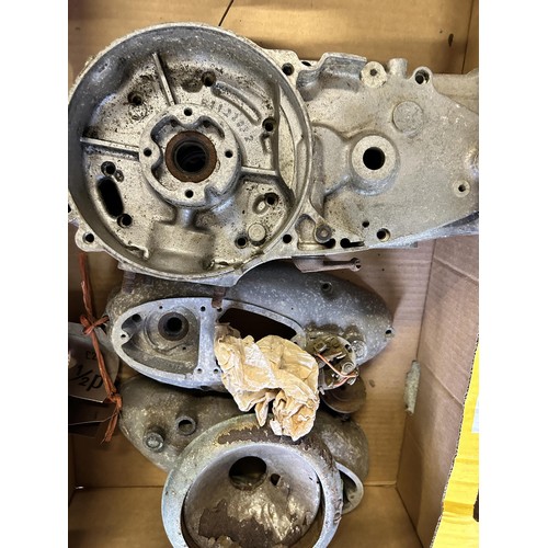 96A - A Nobel gearbox casing, two engine casings and a headlight shroud (box)
Being sold without reserve...