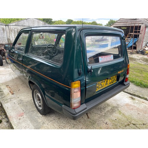 101 - 1998 Reliant Robin LX
Being sold without reserve
Registration number R574 CGK
Metallic green
Note: T... 