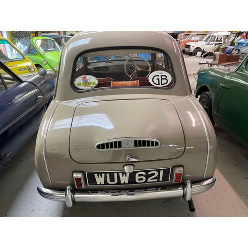 108 - 1957 Glas Goggomobil Regent
Registration number WUW 621
Beige
An early model with sliding windows
Fu... 