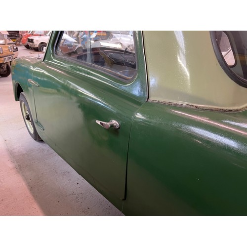 109 - 1959 Opperman Unicar
Registration number 959 GMA
Two-tone green
Bought by a former Opperman employee... 